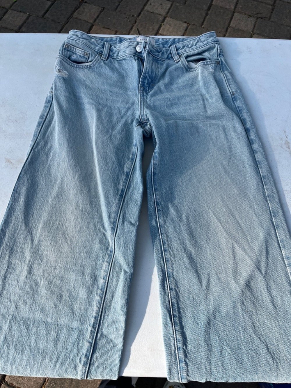 PacSun Light Wash Wide Leg Jeans